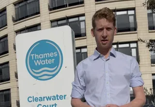 ‘Face the music’: Thames Water boss challenged to answer residents’ questions